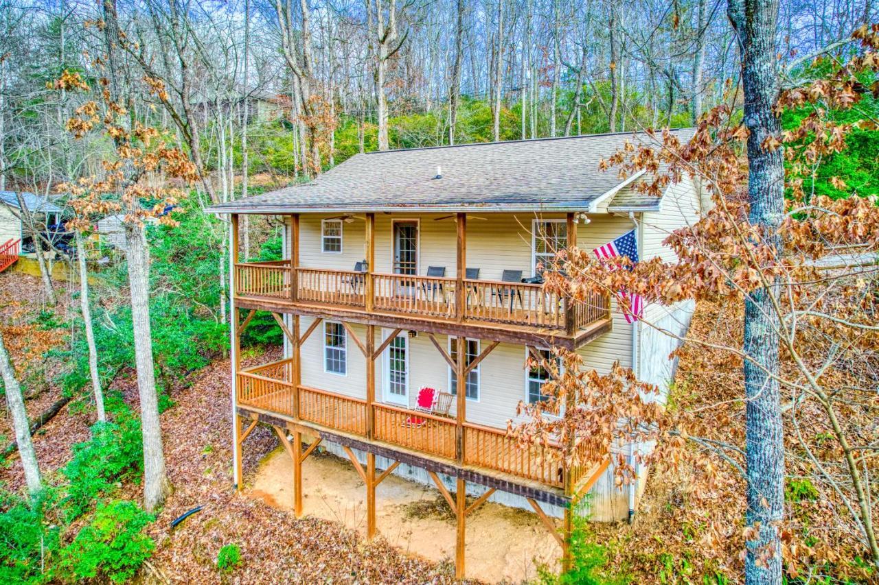 Trimont Mountain Cottage Franklin Exterior foto